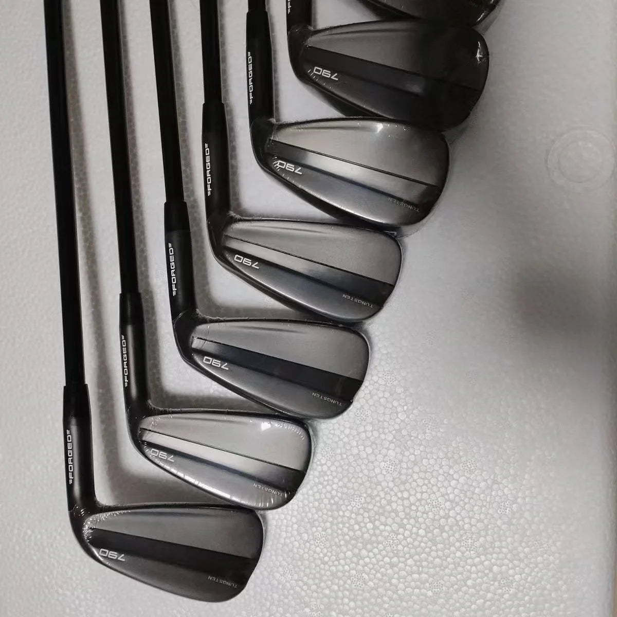 Golf Clubs Iron Set 790 Gen4 Black Tungsten Golf Irons Set 4-9p 7Pcs Forged With Steel Shaft