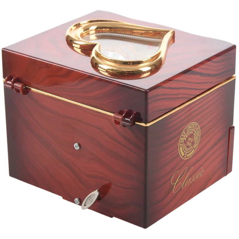 Classic Rotating Dancer Ballerina Piano Music Box Clockwork Plastic Jewelry Box Girls Hand Crank Music Mechanism Christmas Gift