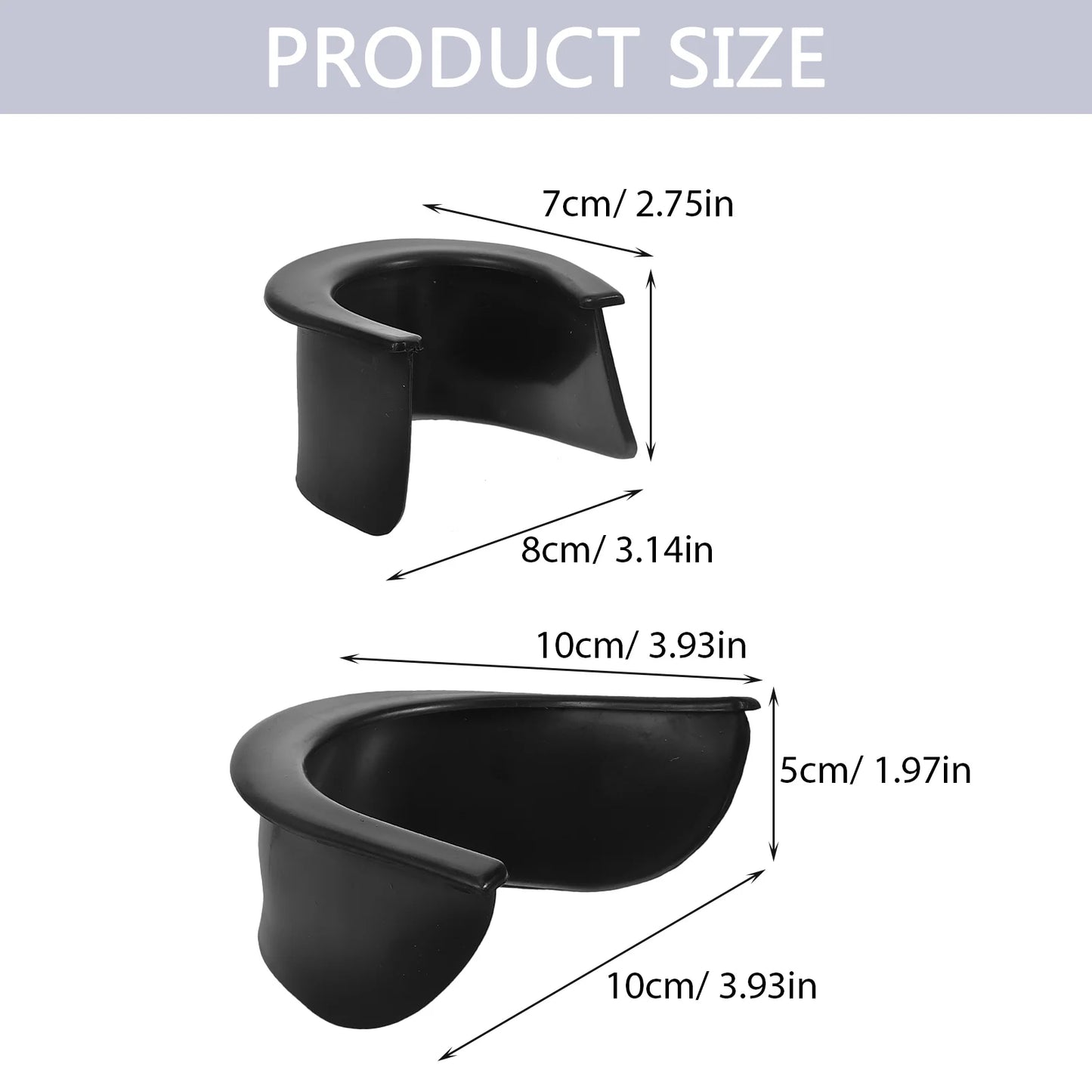 6pcs Billiard Pool Table Hole Pocket Rubber Liners Set Pool Table Pocket Liners Billiard Pocket Hole Liners Snooker Accessories