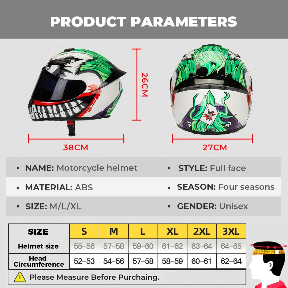Motorcycle Helmet Racing Motocross Helmets Full Face Helmet Flip Up Moto Adult Motorbike Street Touring Riding Casco Capacete
