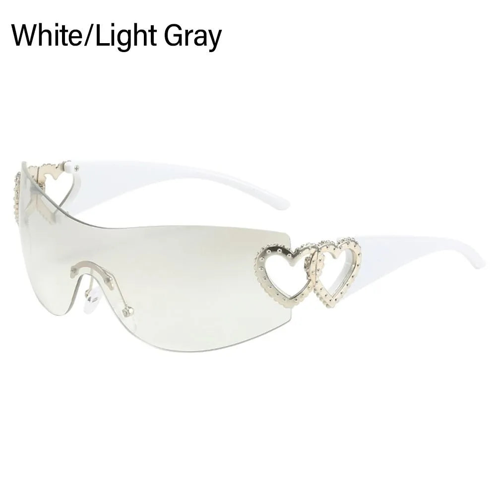 Fashion Designer Sunglasses Women 2023 Luxury Trending Y2k Sunglasses Woman Shade Pink Glasses Goggle 2000'S Lentes De Sol Mujer