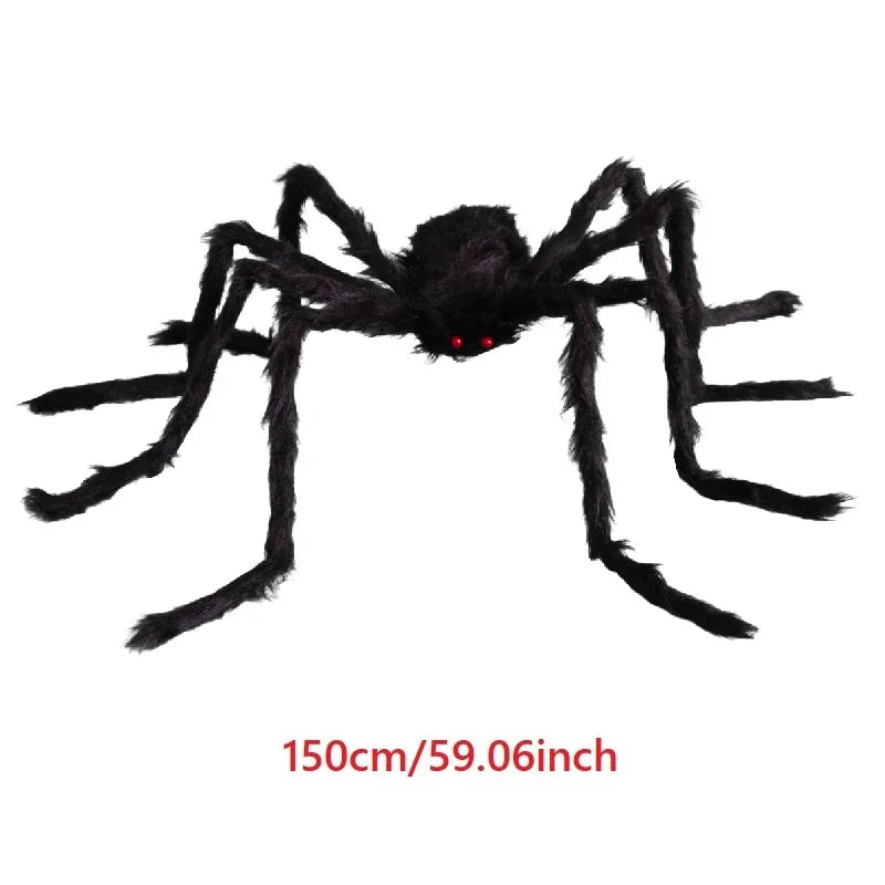 Horror Halloween Spider Web Giant Stretchy Cobweb for Yard Outdoor Haunted House Bar Decoration Supplies Halloween Party Props