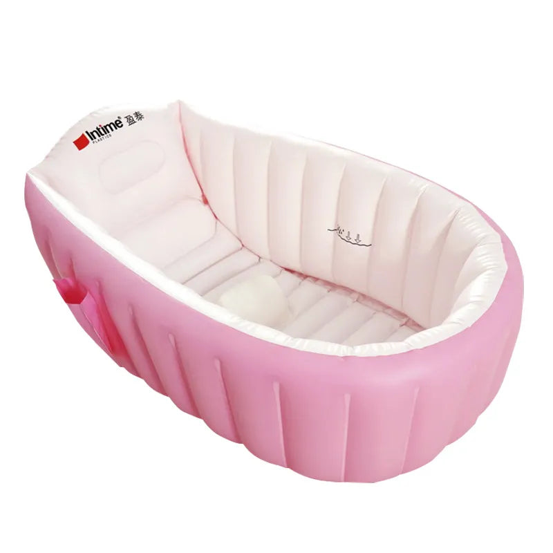 HappyFlute Baby Swimming BathTub Kids Portable Outdoor Inflatable Pool Children Basin Bathtub Newborns Swimming Pool