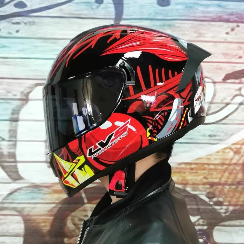 Men Motorcycle Helmet Women Full Face Warm Winter Motor Bike Moto Scooter Motorbike Helmets