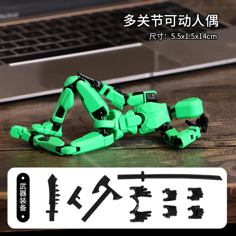 Dummy 13 Lucky Doll 13 Joint Movable 3D Printing Toy Dummy Doll DIY Decompression God
