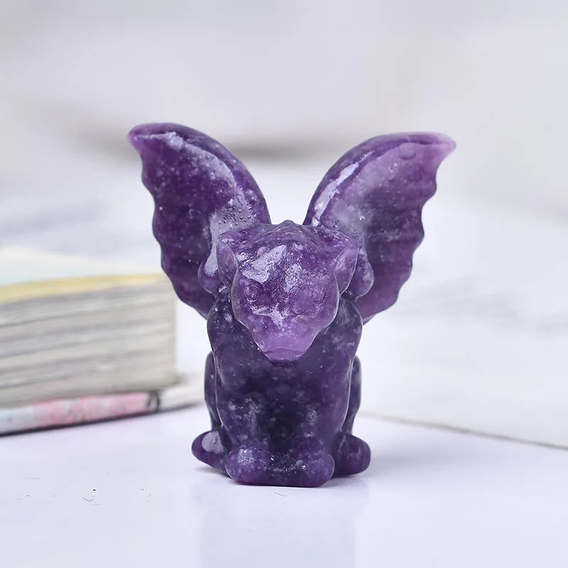Crystal Gargoyle Room Decor Crystals Home Decorations Crystal Witchcraft Decoration Home Home Decor Halloween Decoration Anime