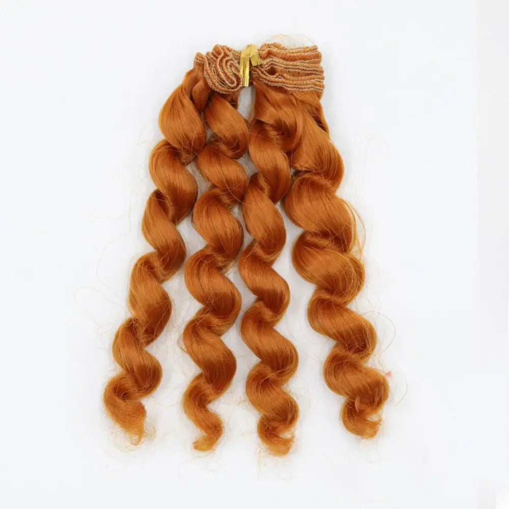 Doll Hair Msiredoll Bjd Wig Curly Doll Hair Toy for Kid Doll Hair Wig BJD Wigs DIY Toy BJD Curly Doll Hair