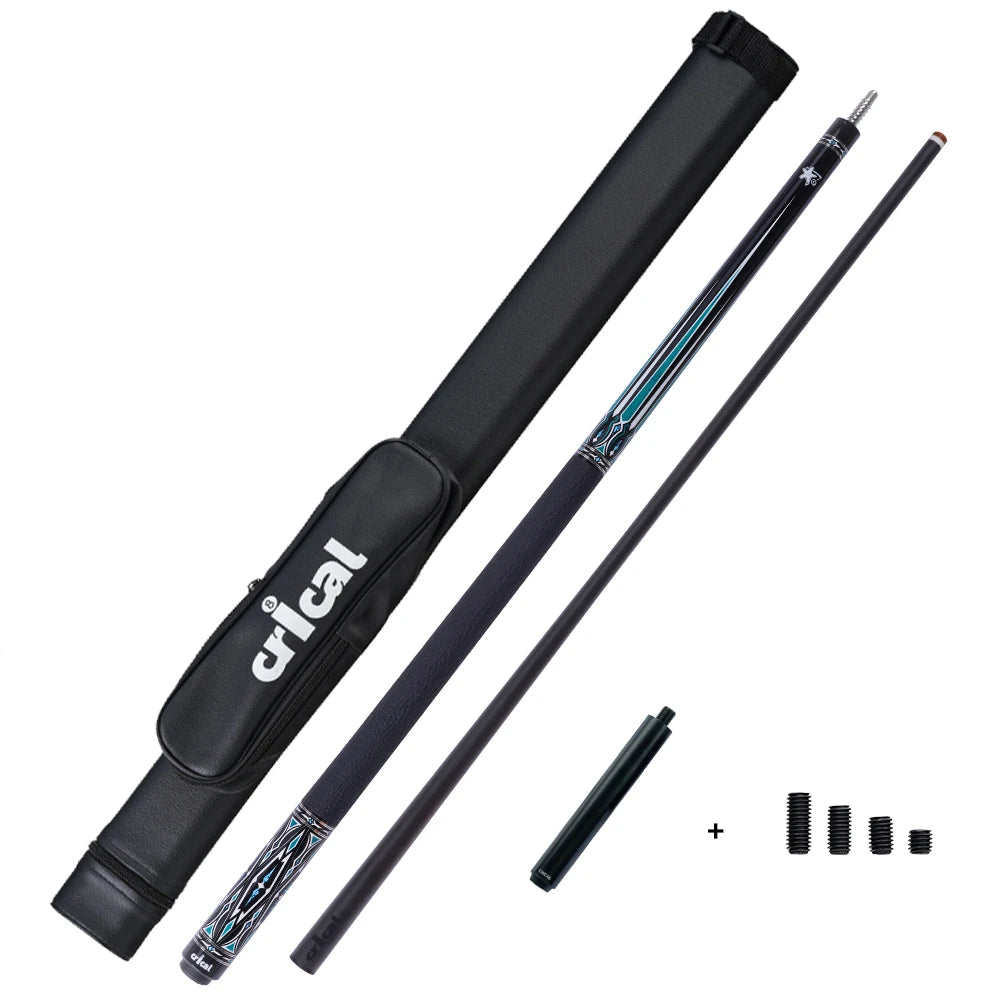 CRICAL Carbon Fiber Pool Cue Stick Professional Pool Sticks Low Deflection Tournament Level Billiard Cues With 12.5mm Tip
