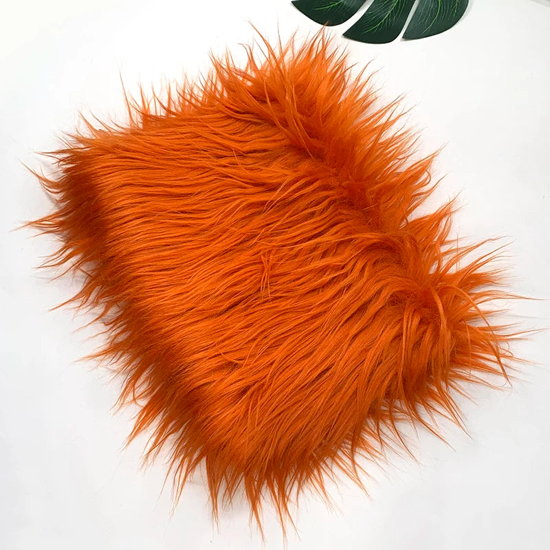 Faux Fur Fabric 46 Colors 160x50cm 8cm Soft Long Plush Handmade Doll/Clothing Shaggy Fabric