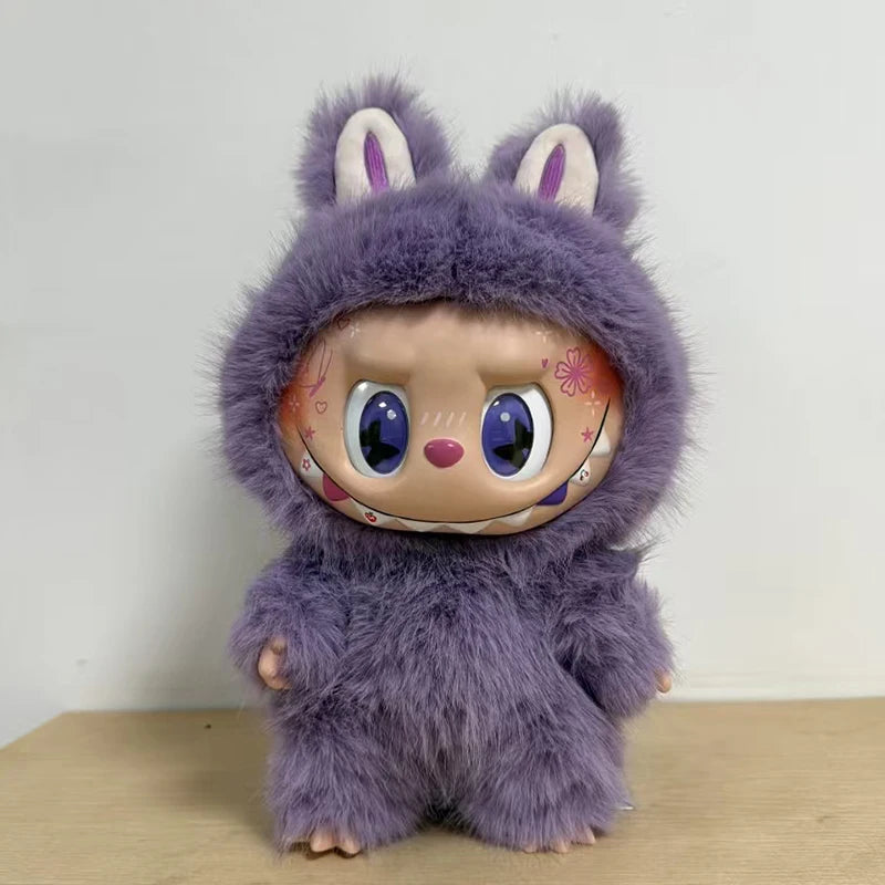 2025 New 38cm Zimomo Labubu Creative Change Doll Diy Figure Vinyl Doll Model Toy 1:1 Replica Toy Birthday Gifts Send to Friends
