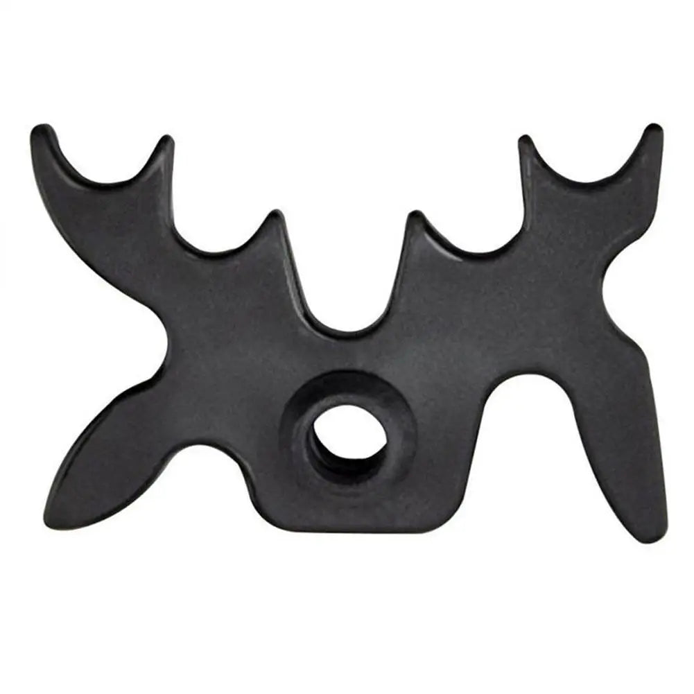 2024 New Pool Cue Black Snooker Billiards Cue Rack Billiards Bridge Rod Accessories Holder Antlers C4y8