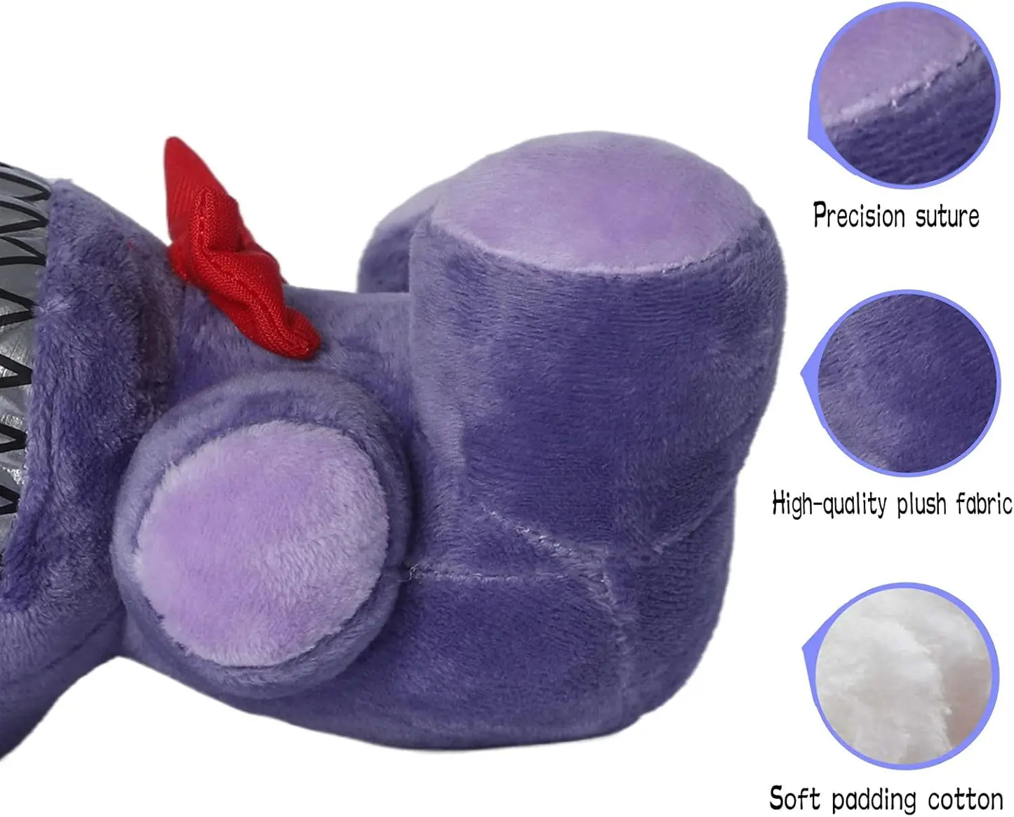 Purple Rabbit Plush 9.8Inch FN Bonnie for Boy Girl Christmas Halloween Valentine's Day Birthday Gift Game and Anime Fan Gifts