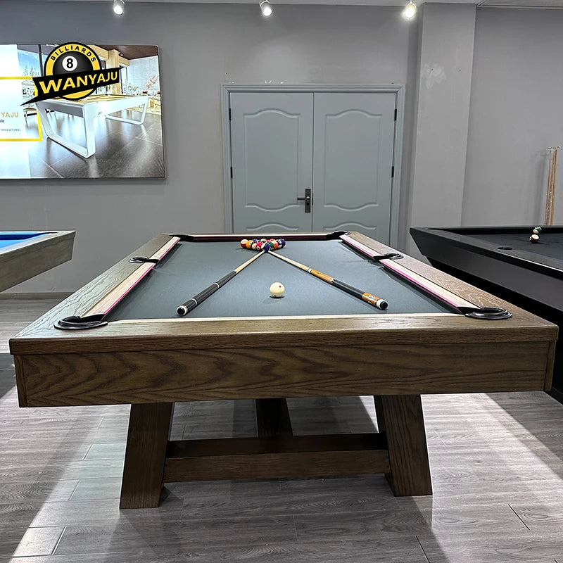 American Standard 7ft 8ft 9ft Cloth Price Billiard Billar a Pool Table USA Pool Snooker Billiard Table 8 Ball Pool Table