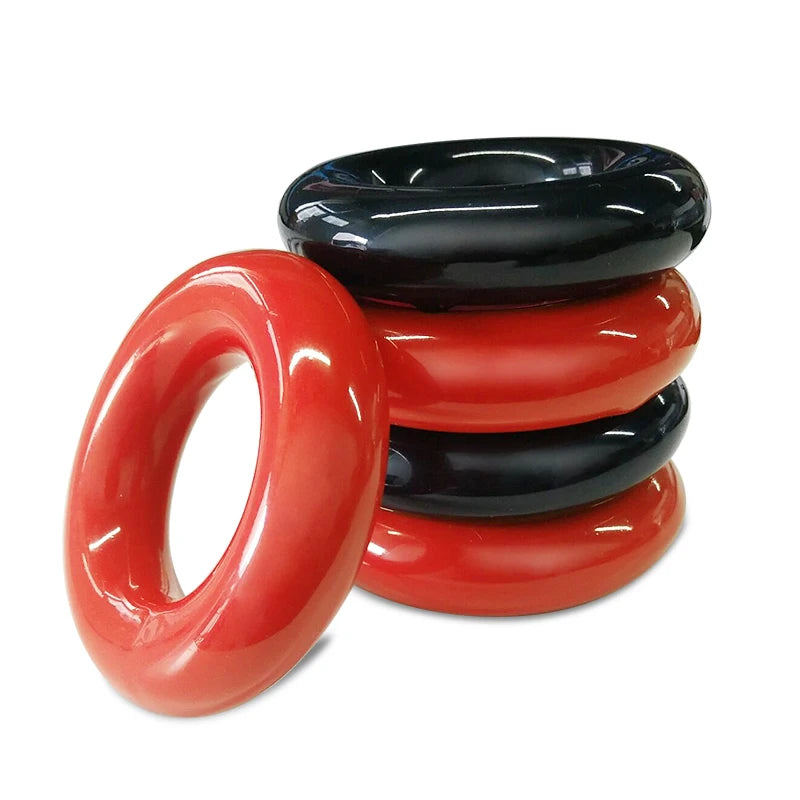 2PCS Golf Swing Trainer Round Weight Power Swing Ring for Golf Clubs Warm Up Golf Club Head Driver Training Aid