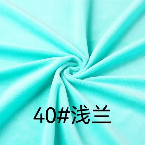 50CM* 50CM Crystal Super Soft Fluff Length 1mm Short Plush Fabric Doll Pillow Cover Blanket Pet Nest Bedding DIY Clothing Fabric