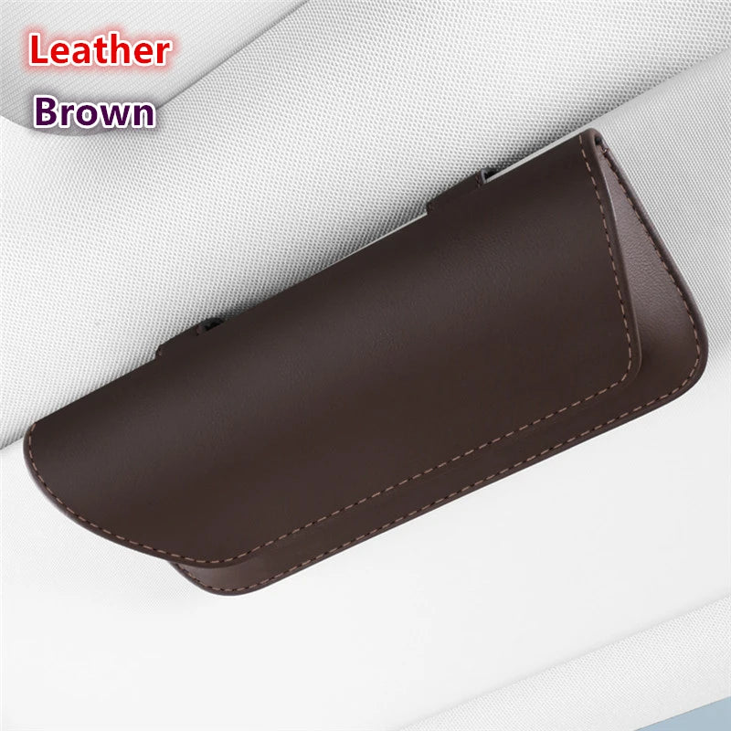 Car Glasses Case Organizer Storage Car Eyeglass Case Glasses Box for Car Sun Visor Organizer Sunglasses for BMW Glasses Case