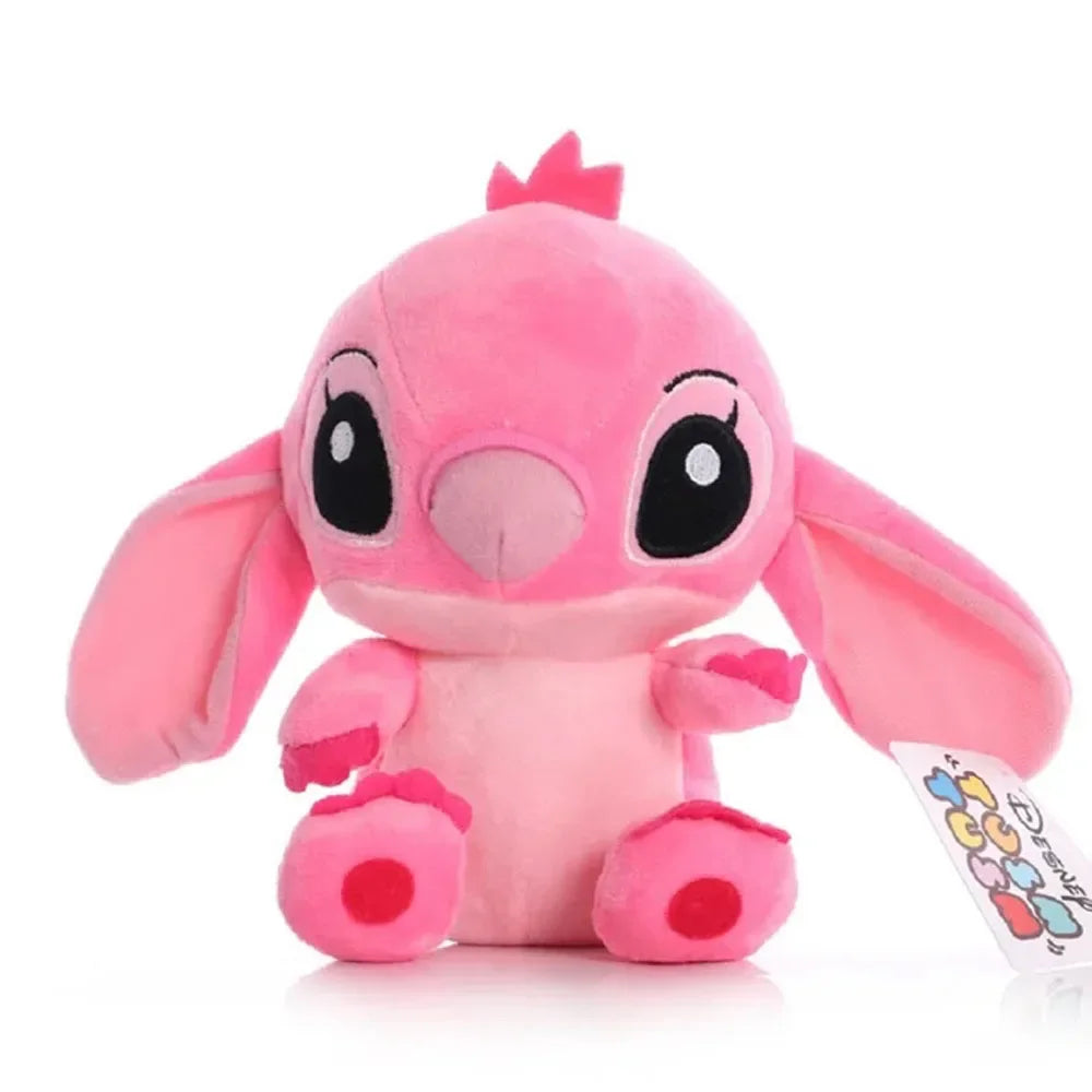 20cm Stitch Plush Doll Original Anime Figures Lilo & Stitch Cute Stuffed Toys Movie Peripherals Soft Ornaments Gifts