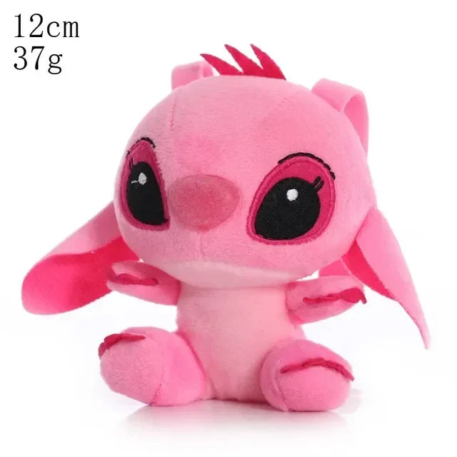 20cm Anime Stitch Plush Stuffed Kawaii Toys TV Same Paragraph Role Pendant Doll Kids Birthday Gifts Couple Models