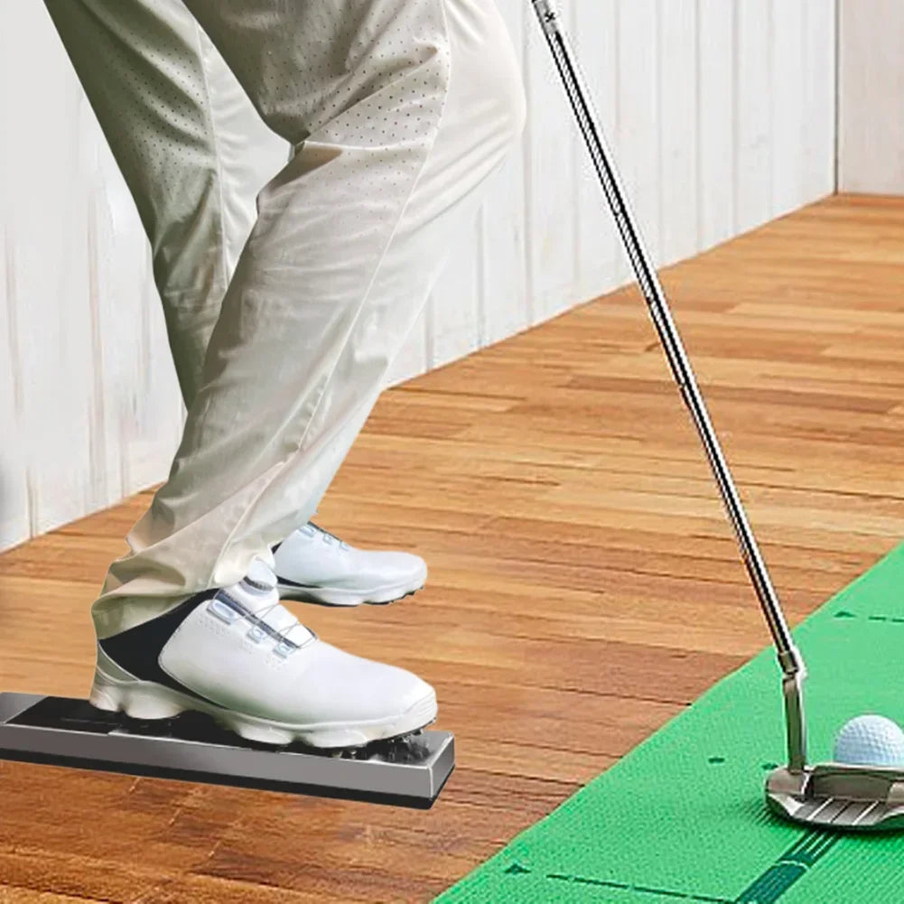 Golf Swing Training Auxiliary Pedal Removable Golf Swing Leg Gravity Pedal Swing Posture Correction Trainer Golf Supplies