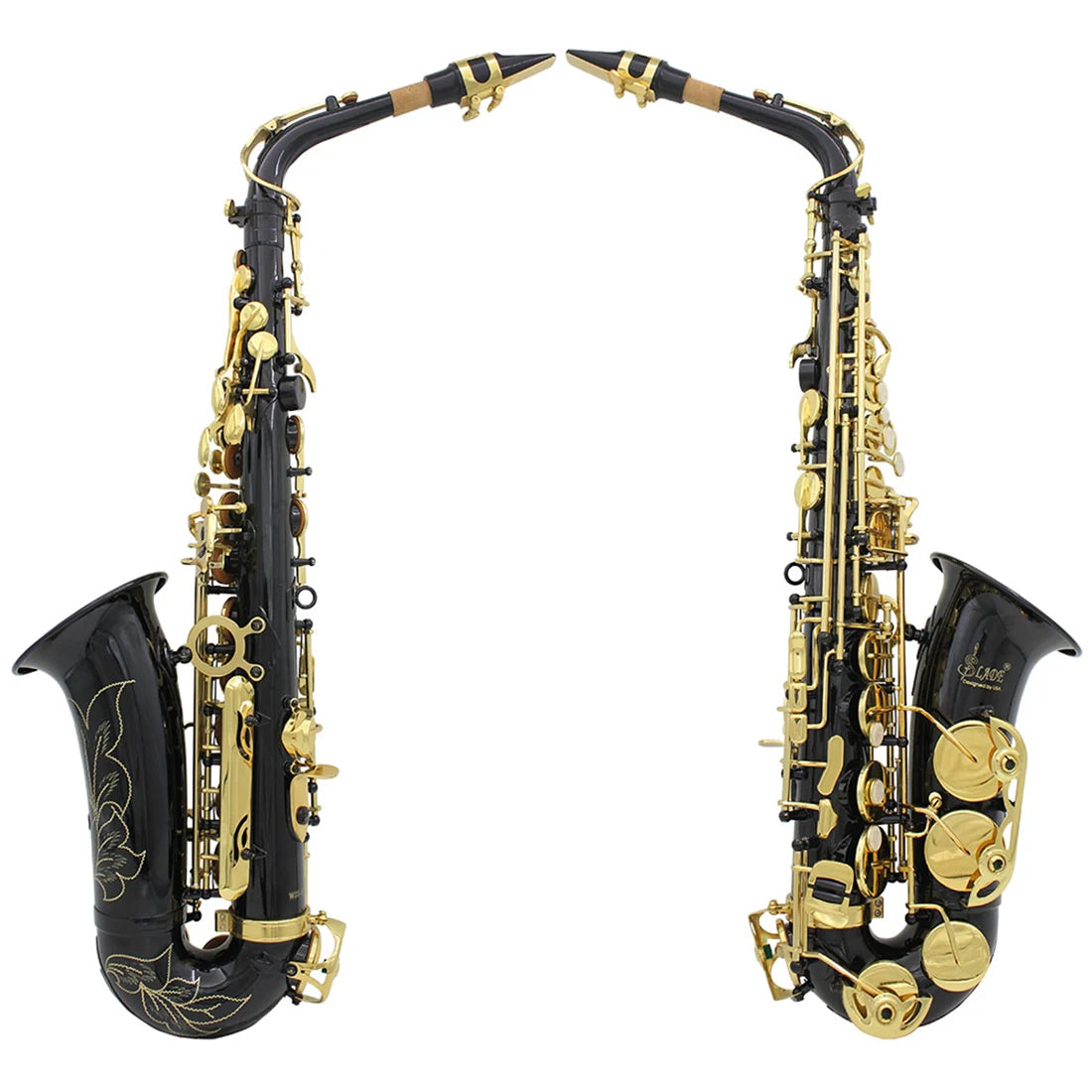 SLADE Eb Alto Saxophone High Quality Brass Body Saxophone Set Professional Woodwind Instruments With Case Reed Sax Accessory