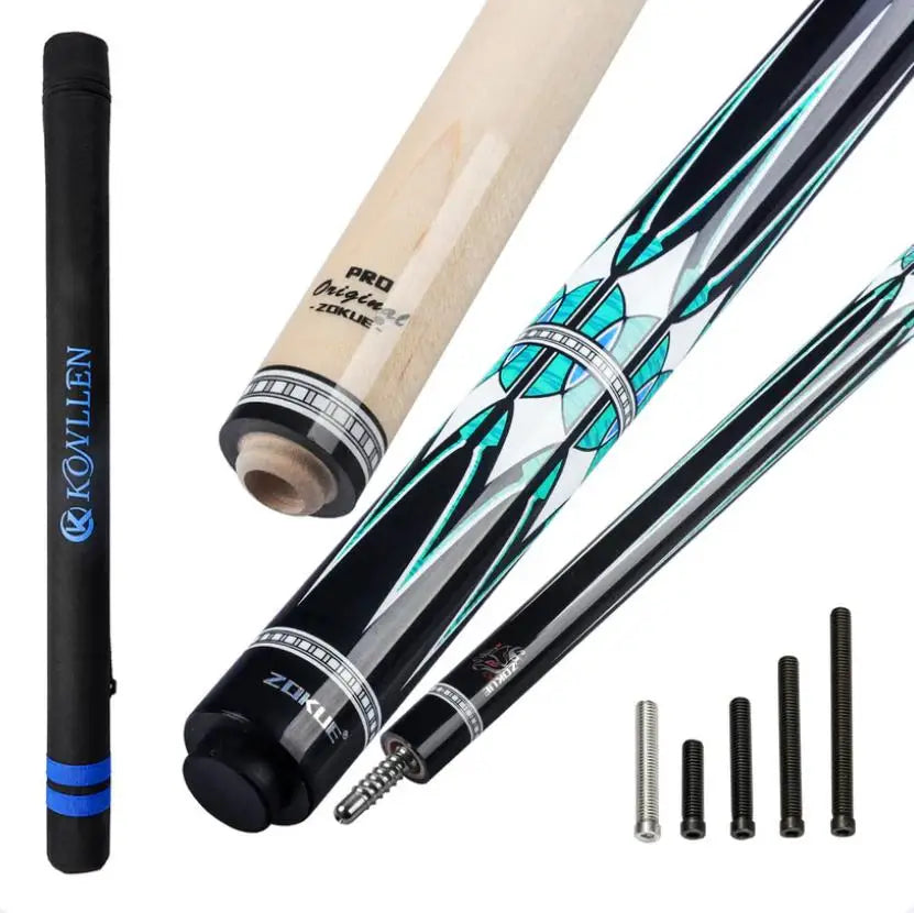ZOKUE 3 Cushion Billiard Cue Stick With Professional Carom Taper 12mm Tip 142 Cm Libre Cue for Carom Cue