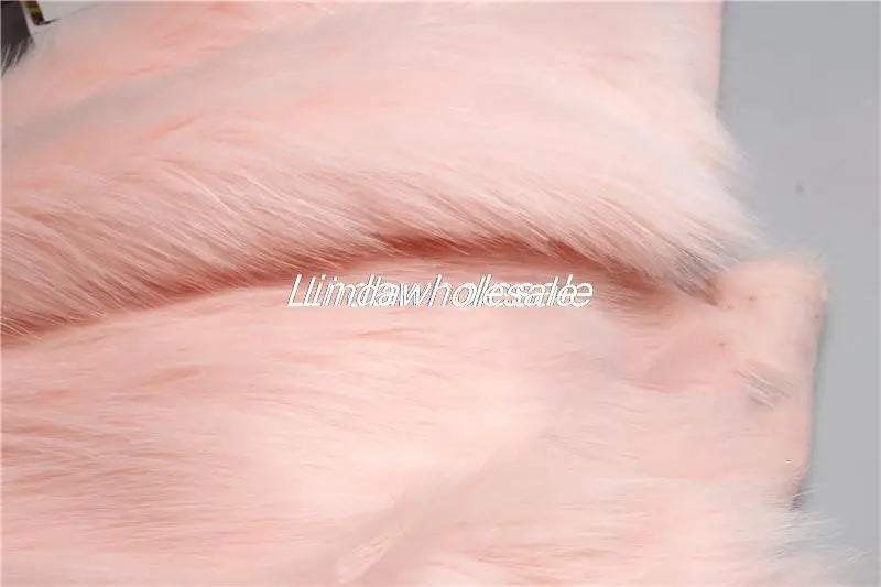 Wholsale Imitation Fox Plush Fur,cloth Counter Carpet Material,faux Fur Fabric,160cm*50cm/Pcs