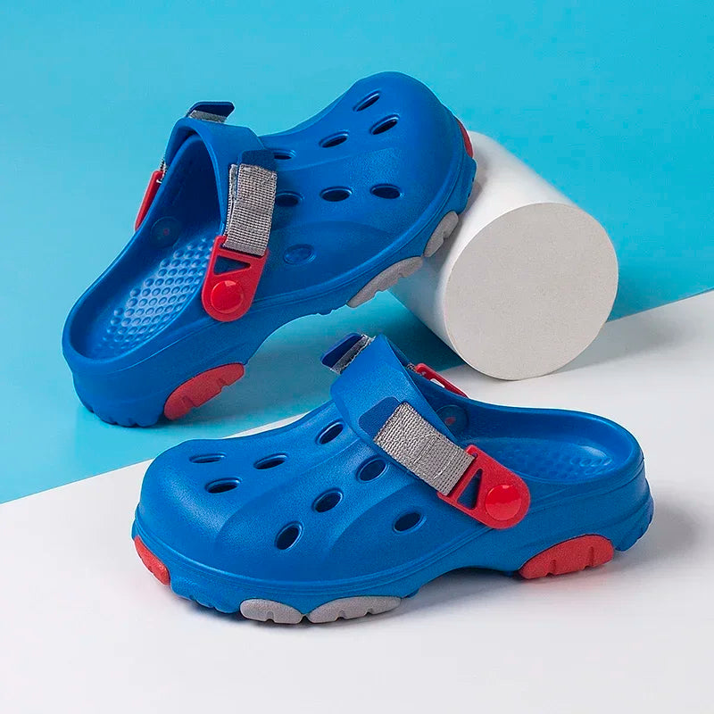 Children Shoes Boy Sandals Summer Cute Summer Clogs 3 to 7 Years Kids Indoor House Shoes Sneaker Casual Sports Boy Slipper Shoes