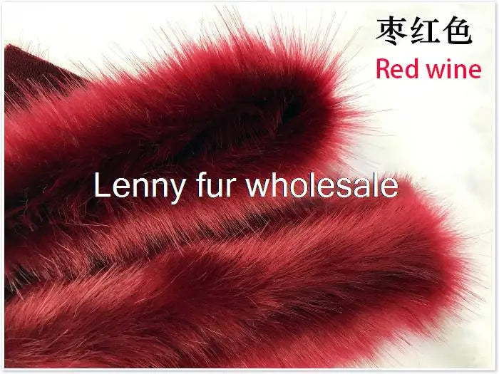 Wholesale Quality Pile 3-3.5cm Faux Fur Fabric,plush Fabric Imitation Fox Fur Clothing Collar Fur Carpet Decoration Materials