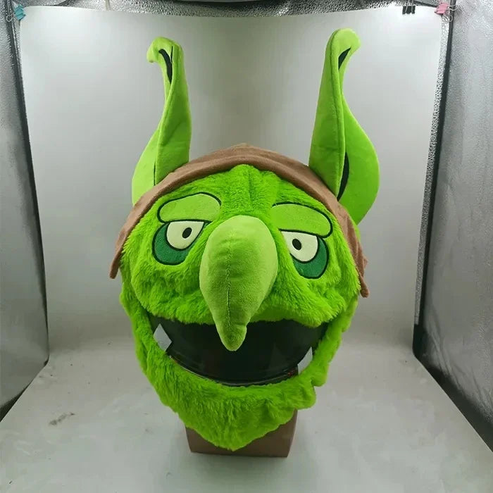 Motorcycle Helmet Protection Headgear Cover Dragon Cartoon Fluffy Plush Fun Personalized Helmets Cover Increase Riding Fun