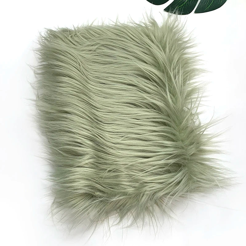 Faux Fur Fabric 46 Colors 160x50cm 8cm Soft Long Plush Handmade Doll/Clothing Shaggy Fabric