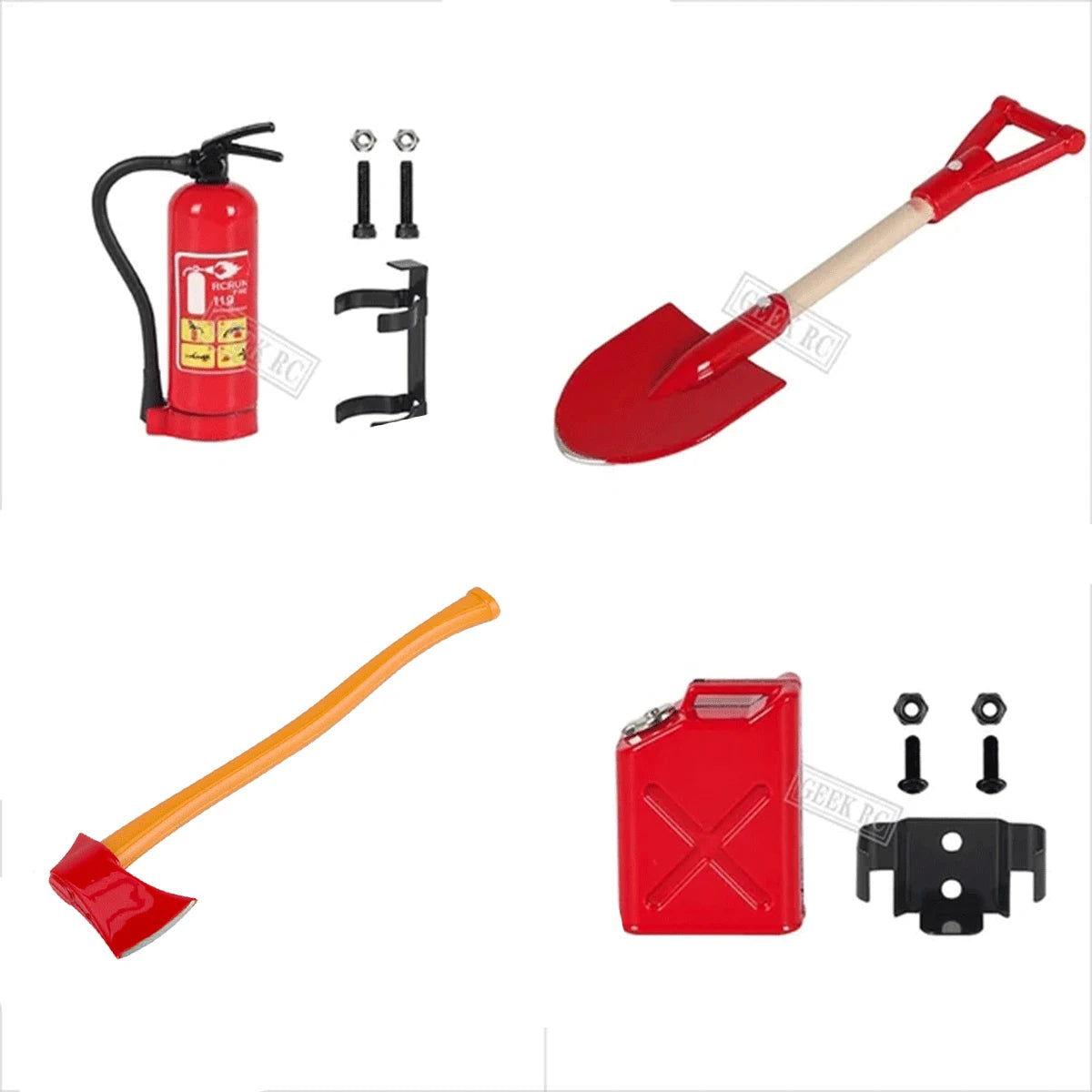 RC Car Garage Tools Series Scale Accessories Toy for 1/10 Crawler Axial SCX10 Capra TRX4 TRX6 Redcat 1/12 WPL D12 MN99S