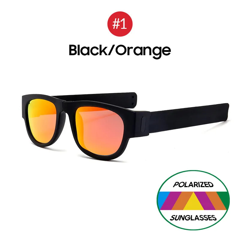 IENJOY Active Sunglasses Foldable Sunglasses Polarized Sunglasses for Men Sports Glasses Driving Cycling Sunglasses Polariod