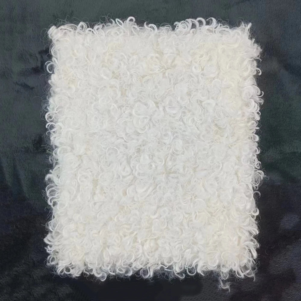 Aetificial Lmitation 100% Polyester Teddy Wool Fabric 40x45cm Diy Handmade Doll Fur Fabrics