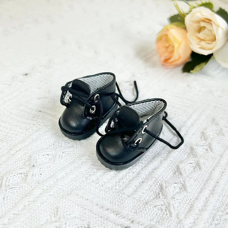 17cm Cute Labubu Leather Shoes Canvas Shoes Sneakers Camera Labubu Doll Shark Accessories Labubu Korea Kpop Exo DIY Girls Gift