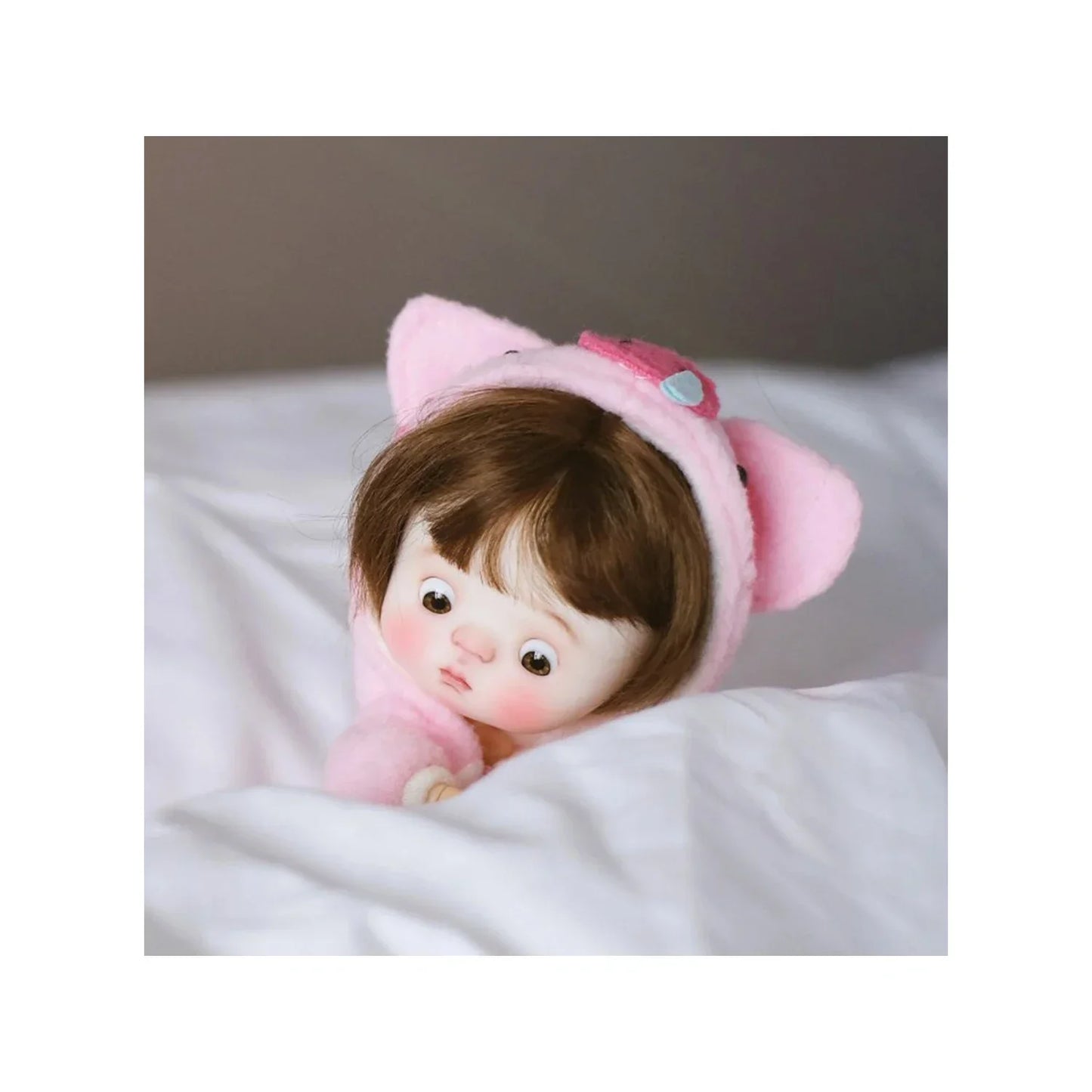 Shugafairy OB QBaby BJD Doll 1/11 Customized Fleshy Face Big Head Sweet Style Ball Jointed Dolls