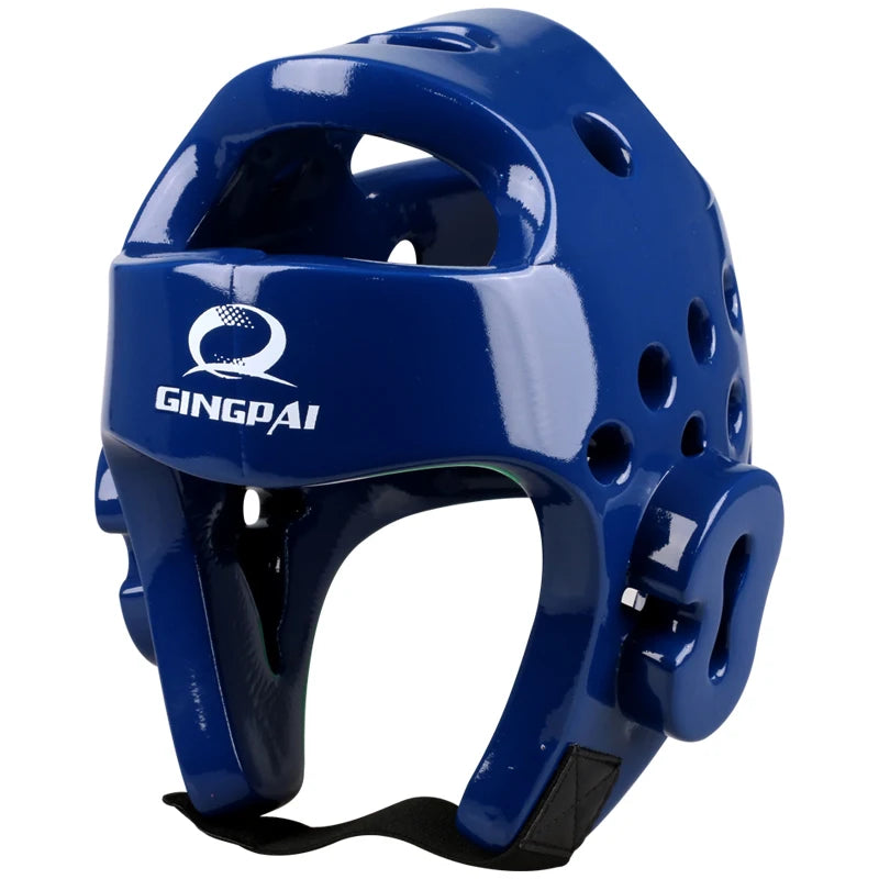 Full Face Head Guard Karate Helmet Taekwondo Headgear MMA Kick Boxing Head Protector Professional Training Helmets