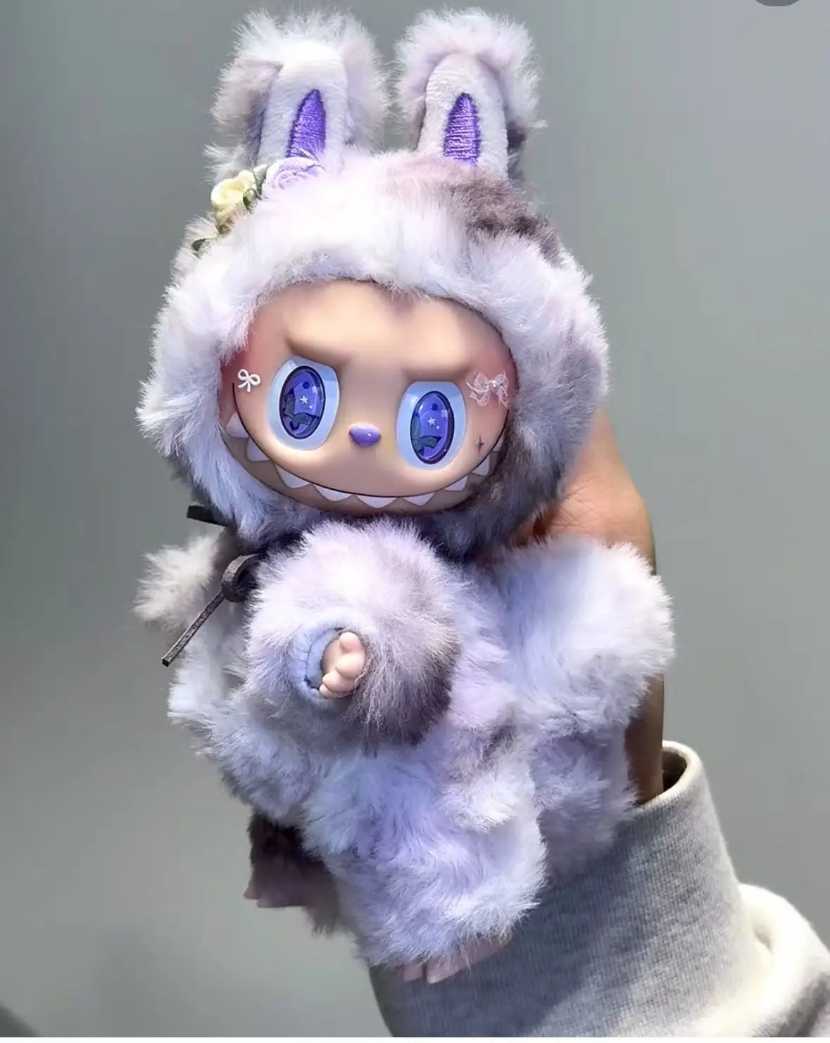 2025 New 38cm Zimomo Labubu Creative Change Doll Diy Figure Vinyl Doll Model Toy 1:1 Replica Toy Birthday Gifts Send to Friends