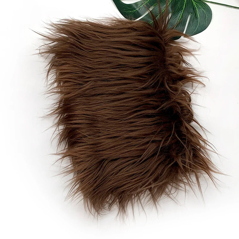 Faux Fur Fabric 46 Colors 160x50cm 8cm Soft Long Plush Handmade Doll/Clothing Shaggy Fabric