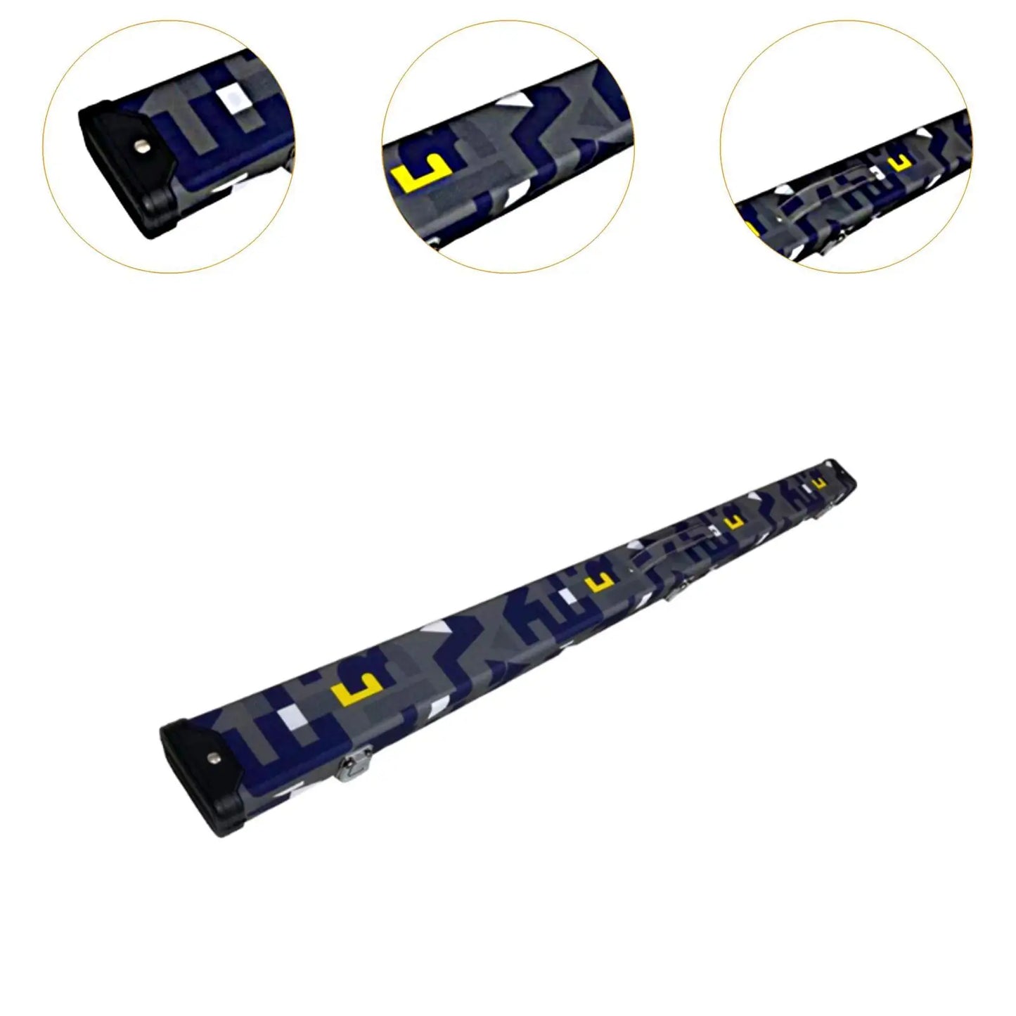 Pool Cue Case PU Billiard Pool Cue Stick Carrying Bag for Practice Beginner