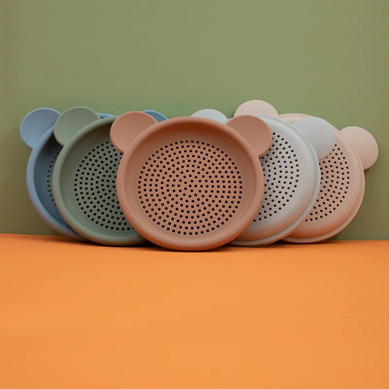 Silicone Sieve Summer Beach Toys for Kids Children Cute Animal Model Ins Rubber Dune Sand Toy Funny Seaside Tools Accessories