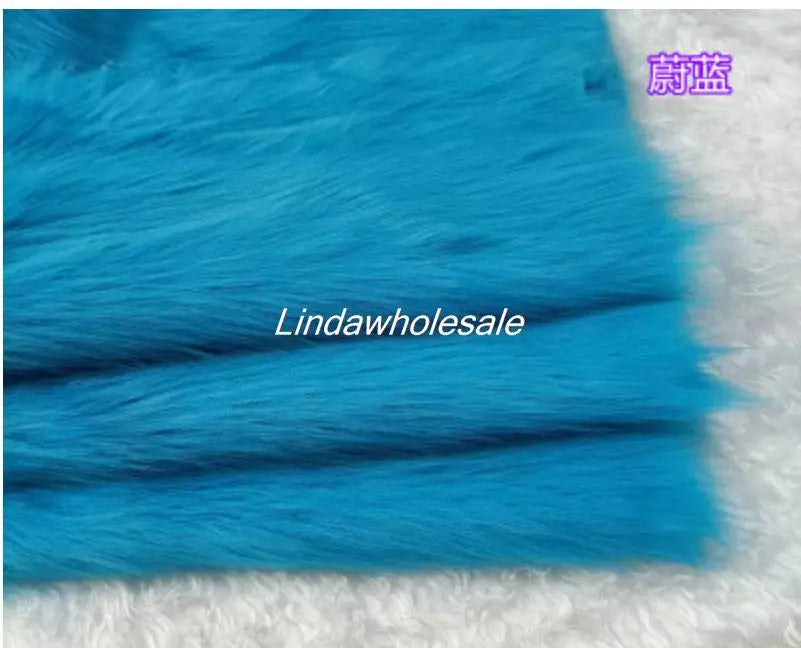 Wholsale Imitation Fox Plush Fur,cloth Counter Carpet Material,faux Fur Fabric,160cm*50cm/Pcs