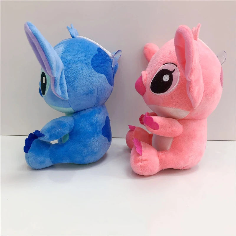 20cm Anime Stitch Plush Stuffed Kawaii Toys TV Same Paragraph Role Pendant Doll Kids Birthday Gifts Couple Models
