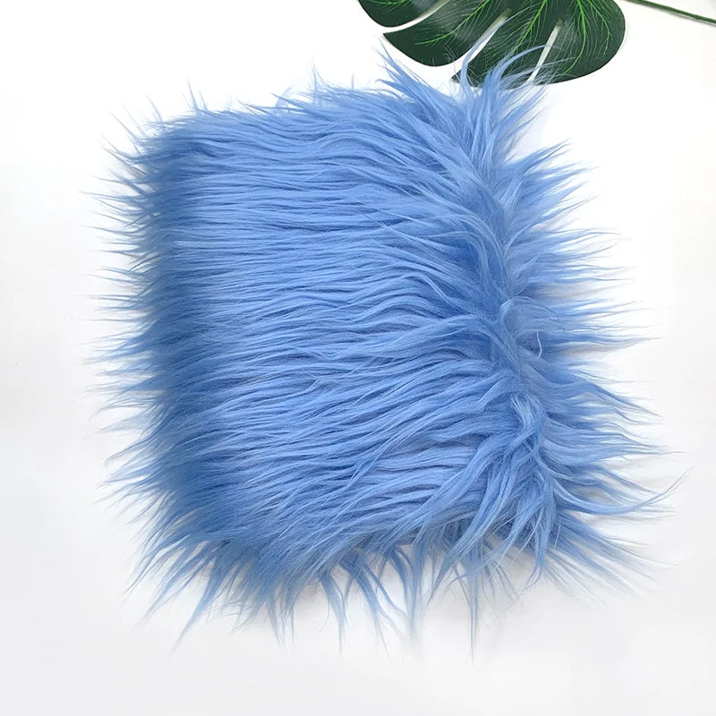 Faux Fur Fabric 46 Colors 160x50cm 8cm Soft Long Plush Handmade Doll/Clothing Shaggy Fabric