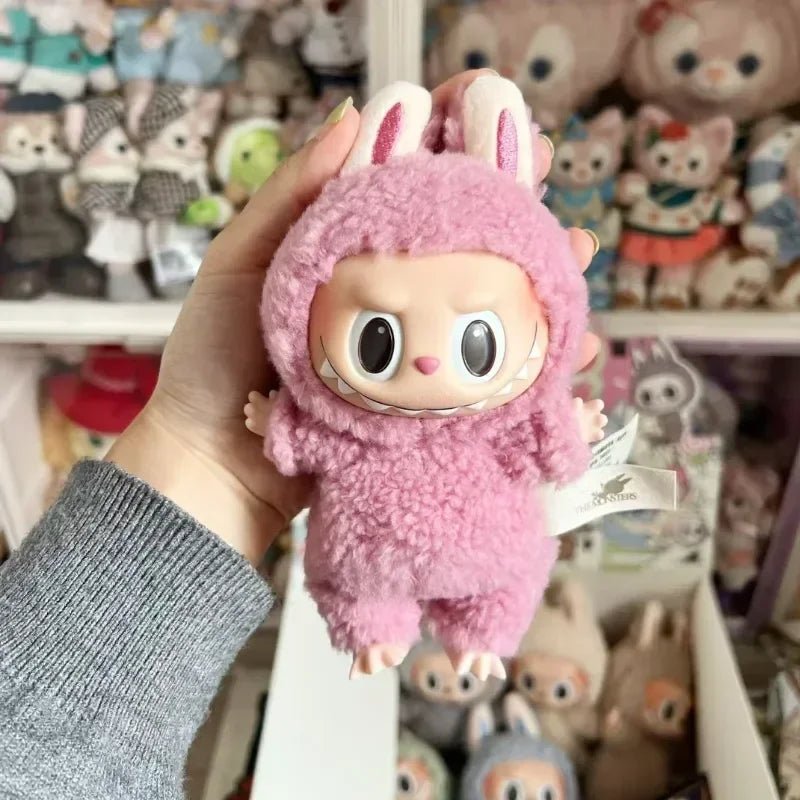 Labubu the Monsters Blind Box Cardiac Macarone Mysterious Surprise Box Guess Bag Figure Model Bag Keychain Gifts Toys