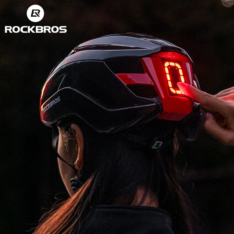 ROCKBROS Light Cycling Helmet Bike Ultralight Helmet Electric Bicycle Helmet Mountain Road Bicycle MTB Helmet Bike Helmet Light
