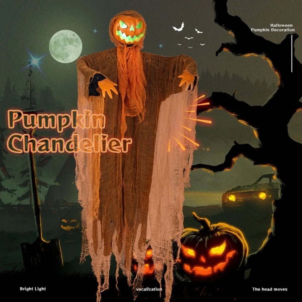 Halloween Life Size Talking Witch Purple Outdoor Spooky Animatronic Witch Sound Activation Halloween Decoration