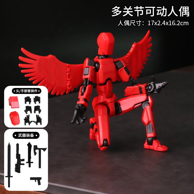 Dummy 13 Lucky Doll 13 Joint Movable 3D Printing Toy Dummy Doll DIY Decompression God