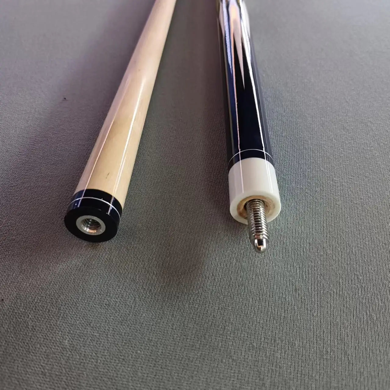 Professional Maple Pool Cue Stick 13mm Tip With Yellow Diamond Shape for Strong Grip Ideal for American Pool