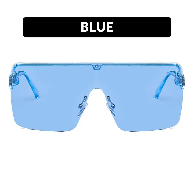 Hot Fashion Brand Designer Sunglasses Women Summer Rimless Square Shades Sun Glasses Eyewear Sunshines Luxury Sunglasses Woman