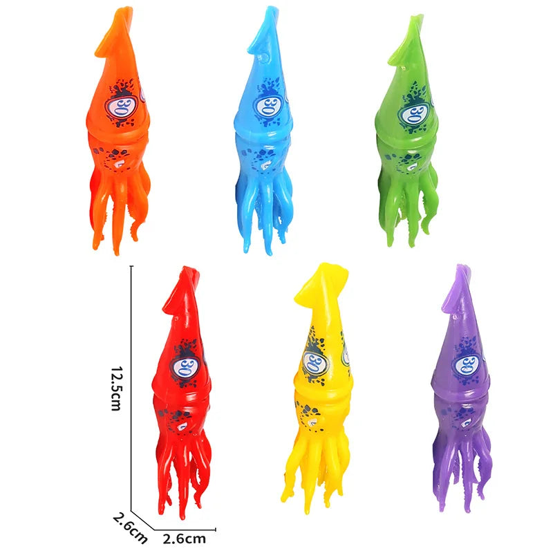 NEW Summer Children Swimming Octopus Pool Diving Toys Water Sports Water Play Toys Diving Stick Gem Underwater Grabbing Toys